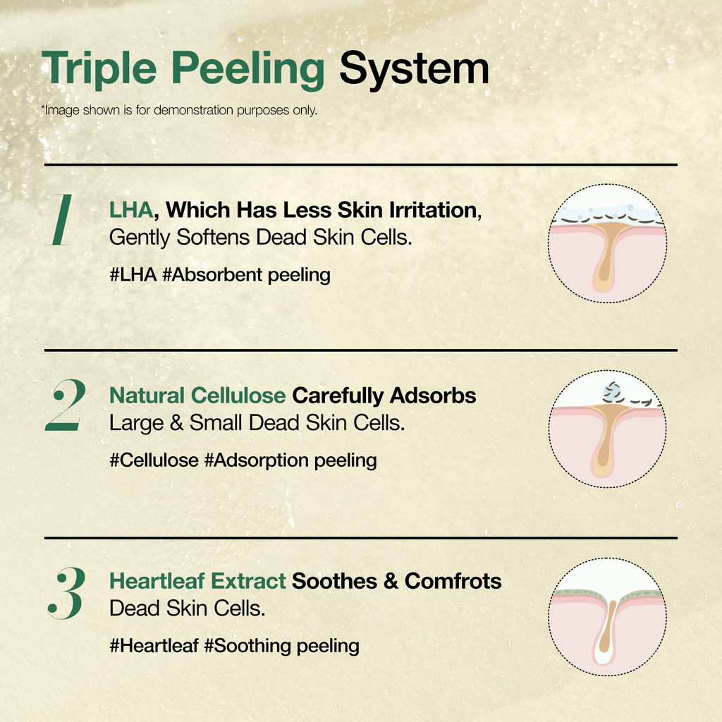 Heartleaf LHA Moisture Peeling Gel