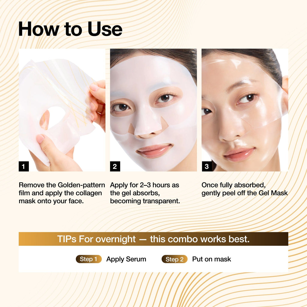 Golden Honmoon Barrier Collagen Mask 4ea