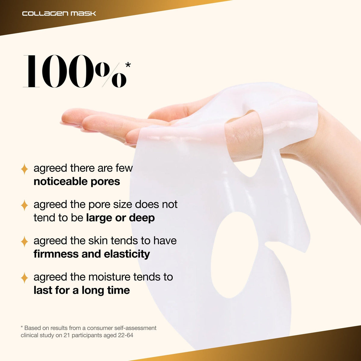 Golden Honmoon Barrier Collagen Mask 4ea