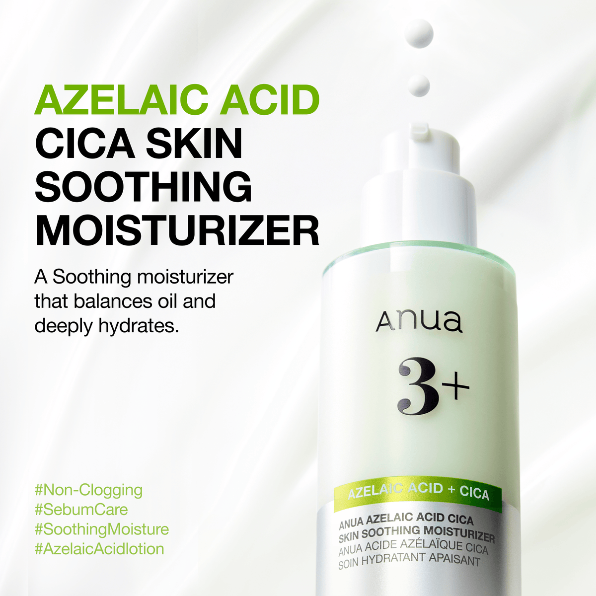 Azelaic Acid CICA Skin Soothing Moisturizer