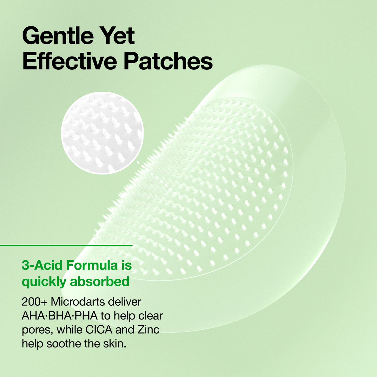Triple Acid Spot Care Microdart Patch