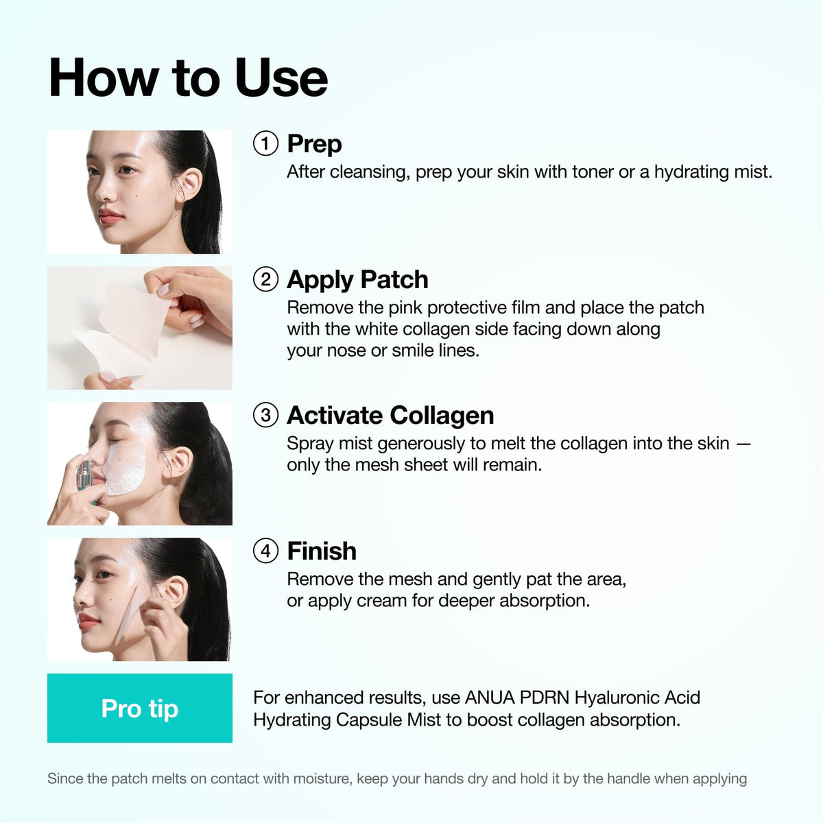 PDRN Collagen Melting Patch For Glass Skin 4ea