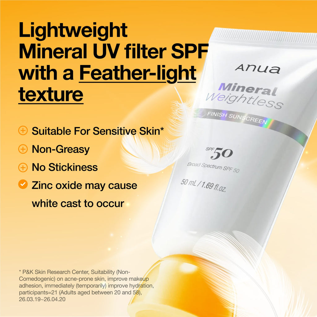 Mineral Weightless Finish Sunscreen